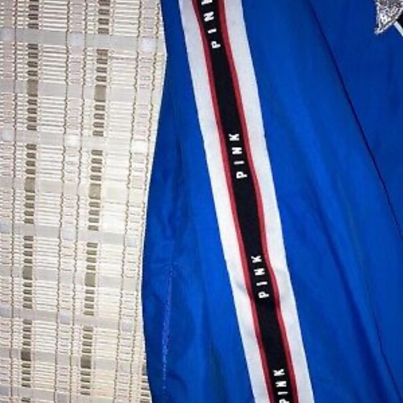 NWT Victoria Secret Pink Sequin Track Jacket - Picture 3 of 10